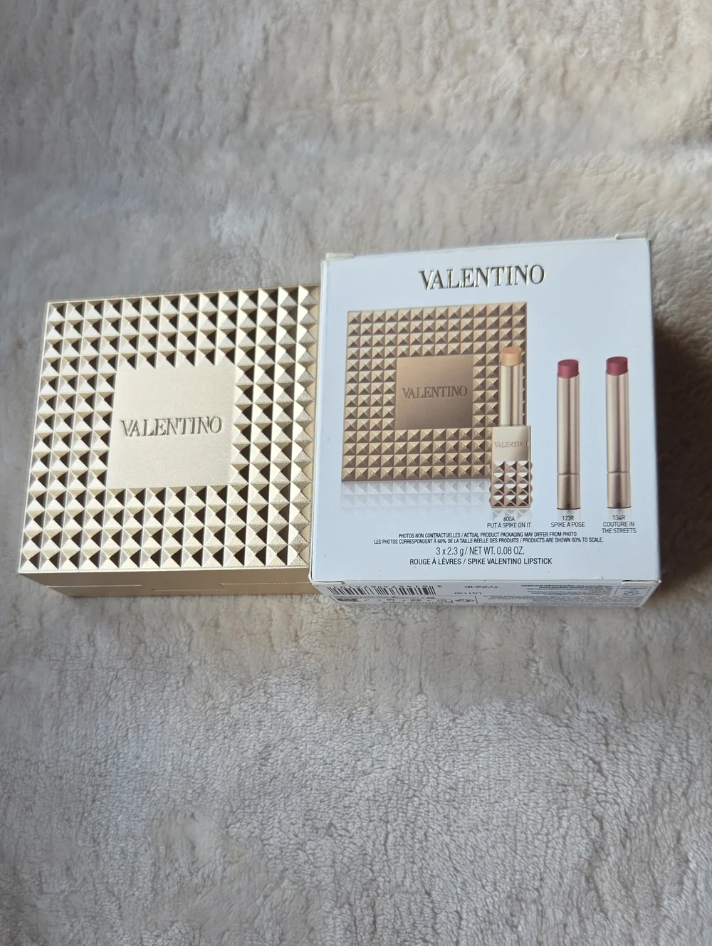 Valentino gold set